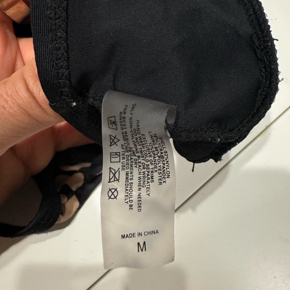 Black Band Leopard Bikini - Picture 4 of 5